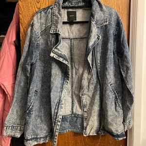 Vintage looking denim jacket